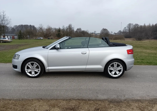 Audi A3 cena 25400 przebieg: 253900, rok produkcji 2010 z Gostynin małe 326